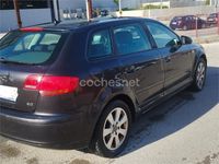 Usado Audi A3 Attraction 150 CV (110 kW) 2005 Negro Utilitario