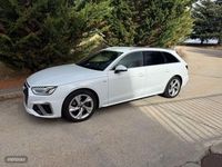Usado Audi A4 S-Line 150 CV (110 kW) 2023 Blanco Familiar