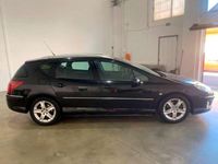 Usado Peugeot 407 Sport 136 CV (100 kW) 2006 Negro Familiar