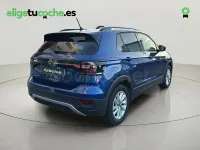 Usado VW T-Cross Advance 110 CV (80 kW) 2022 Azul SUV