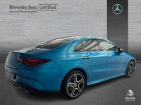 Usado Mercedes CLA220 AMG line 190 CV (139 kW) 2025 Azul Berlina