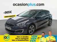 Usado Kia Ceed 120 CV (88 kW) 2018 Gris Utilitario