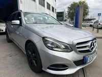 Usado Mercedes E200 Avantgarde 136 CV (100 kW) 2015 Gris Familiar
