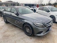 Usado Mercedes C200 160 CV (117 kW) 2019 Gris / plata Familiar