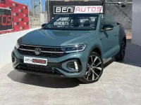 Usado VW T-Roc Cabriolet R-line 150 CV (110 kW) 2023 Azul Descapotable