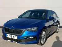 Usado Skoda Scala Sport 150 CV (110 kW) 2023 Azul Utilitario