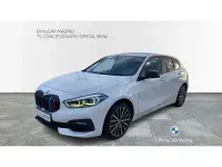 Begagnad BMW 118 Advantage 140 HK (102 kW) 2020 Vit Halvkombi