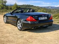 Usado Mercedes SL350 245 CV (180 kW) 2005 Negro Descapotable