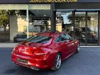 Usado Mercedes C220 170 CV (125 kW) 2017 Granate Coupe