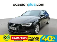 Usado Audi A3 Attraction 105 CV (77 kW) 2014 Negro Berlina