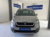 Usado Peugeot Partner Tepee Active 120 CV (88 kW) 2016 Gris / plata Monovolumen