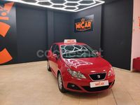Usado Seat Ibiza Reference 80 CV (58 kW) 2009 Rojo Berlina