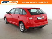 Usado Skoda Rapid Ambition 90 CV (66 kW) 2014 Rojo Utilitario