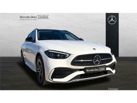 Usado Mercedes C300e AMG line 313 CV (230 kW) 2022 Blanco Familiar