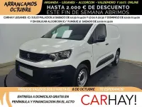 Usado Peugeot Partner 99 CV (72 kW) 2020 Blanco Monovolumen