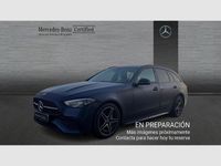Usado Mercedes C220 AMG line 200 CV (147 kW) 2025 Azul sodalita (metallic) Berlina