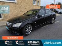 Usado Mercedes C200 Avantgarde 184 CV (135 kW) 2008 Negro Berlina