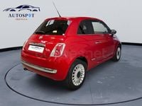 Usado Fiat 500 Lounge 75 CV (55 kW) 2009 Rojo Descapotable