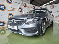 Usado Mercedes C300 231 CV (169 kW) 2018 Gris / plata Familiar