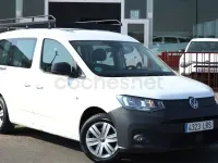Usado VW Caddy 122 CV (89 kW) 2021 Blanco Monovolumen