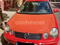 Usado VW Polo Trendline 100 CV (73 kW) 2003 Rojo Berlina