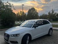 Usado Audi A3 Attraction 105 CV (77 kW) 2014 Blanco Berlina