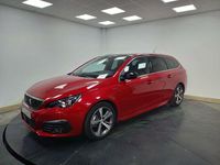Usado Peugeot 308 GT-line 131 CV (96 kW) 2019 Rojo Familiar
