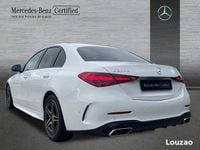 Usado Mercedes C200 AMG line 163 CV (119 kW) 2024 Blanco polar
