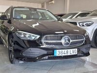 Usado Mercedes C220 200 CV (147 kW) 2021 Negro Familiar