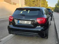 Usado Mercedes A200 AMG line 136 CV (100 kW) 2014 Negro Utilitario