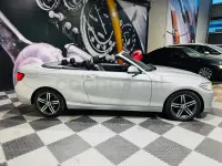 Usado BMW 218 150 CV (110 kW) 2017 Gris / plata Descapotable