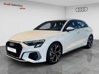 Usado Audi A3 S-Line 116 CV (85 kW) 2023 Blanco Berlina