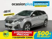 Usado Peugeot 3008 Allure 130 CV (95 kW) 2017 Gris SUV