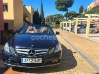 Usado Mercedes E200 Avantgarde 184 CV (135 kW) 2010 Negro Descapotable