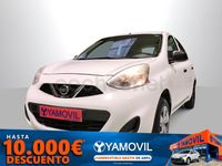 Usado Nissan Micra 80 CV (58 kW) 2016 Blanco Utilitario