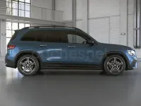 Usado Mercedes GLB200 AMG line 150 CV (110 kW) 2022 Azul denim SUV