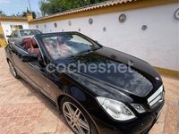 Usado Mercedes E350 Avantgarde 231 CV (169 kW) 2011 Negro Descapotable