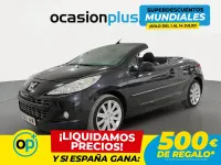 Usado Peugeot 207 CC 120 CV (88 kW) 2012 Negro Descapotable