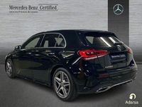 Usado Mercedes A200 AMG line 150 CV (110 kW) 2022 Negro noche Berlina