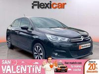 Usado Citroën C4 PureTech 110 CV (80 kW) 2018 Negro Utilitario