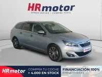 Usado Peugeot 308 Allure 130 CV (95 kW) 2017 Gris / plata Berlina