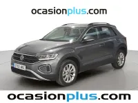 Usado VW T-Roc Life 110 CV (80 kW) 2024 Gris SUV