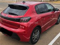 Usado Peugeot 208 Style 100 CV (73 kW) 2021 Granate Utilitario