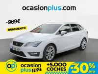 Käytetty Seat Leon FR 180 HP (132 kW) 2014 Valkoinen Farmari