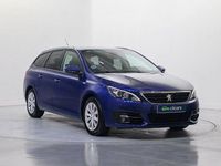 Usado Peugeot 308 SW Style 130 CV (95 kW) 2018 Azul Familiar