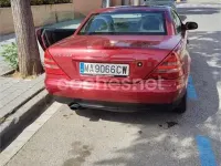 Usado Mercedes SLK200 136 CV (100 kW) 1999 Rojo Descapotable