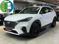Usado Hyundai Tucson N Line 136 CV (100 kW) 2019 Blanco SUV