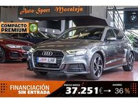 Usado Audi A3 Sportback S-Line 116 CV (85 kW) 2020 Gris Utilitario