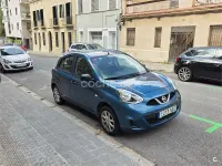 Usado Nissan Micra Visia 80 CV (58 kW) 2016 Azul Utilitario