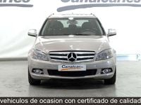Usado Mercedes C200 Avantgarde 136 CV (100 kW) 2008 Plateado Familiar